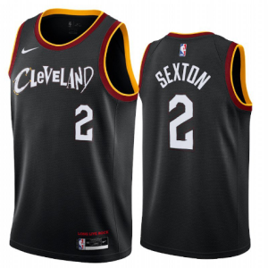 NBA Cleveland Cavaliers #2 Collin Sexton Black Jersey