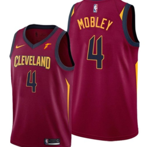 NBA Cleveland Cavaliers #4 Evan Mobley Red Icon Edition Jersey