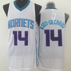 Revolution 30 Hornets #14 Michael Kidd-Gilchrist White Stitched NBA Jersey