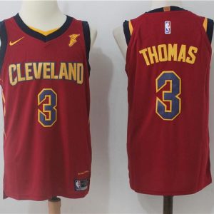 Nike NBA Cleveland Cavaliers #3 Thomas Red Jersey