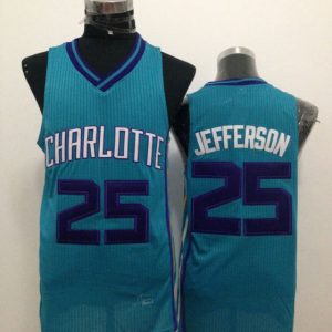 NBA Charlotte Bobcats #25 Jefferson Blue Jersey