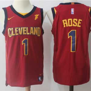 Nike NBA Cleveland Cavaliers #1 Rose Red Jersey