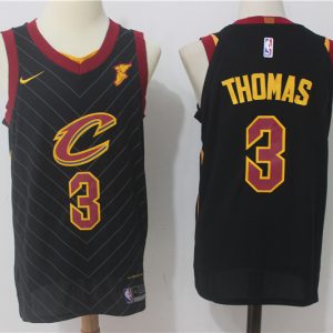 Nike NBA Cleveland Cavaliers #3 Thomas Black Jersey