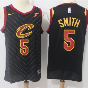 Nike NBA Cleveland Cavaliers #5 Smith Black Jersey