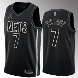 NBA Brooklyn Nets #7 Kevin Durant 2022-23 Black Jersey