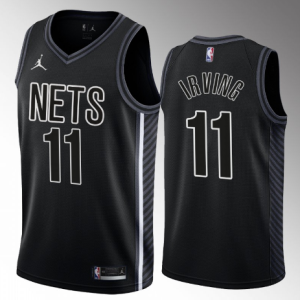 NBA Brooklyn Nets #11 Kyrie Irving 2022-23 Black Jersey