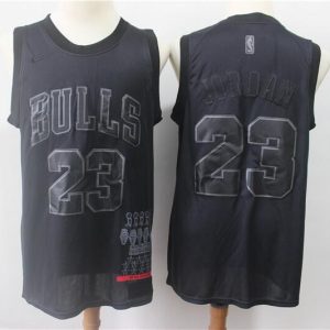 Chicago Bulls 23 Michael Jordan 2019 new black MVP Honorary Edition Jersey