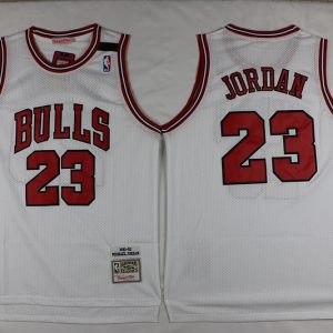 Nike Chicago Bulls #23 Jordan White jersey