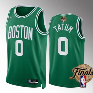 NBA Boston Celtics #0 Jayson Tatum Green 2022 Finals Jersey