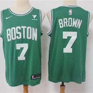 NBA Boston Celtics #7 Jaylen Brown Green Nike 2021 New Jersey