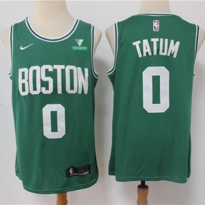 NBA Boston Celtics #0 Jayson Tatum Green Nike Jersey