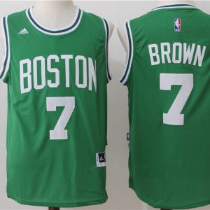 NBA Boston Celtics #7 Brown Green Jersey