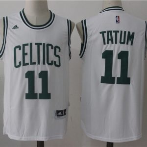 NBA Boston Celtics #11 Tatum White Jersey