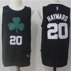 NBA Boston Celtics #20 Hayward Black New Nike Jersey