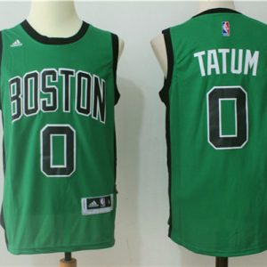 Adidas NBA Boston Celtics #0 Tatum Green Jersey