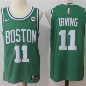 Nike NBA Boston Celtics #11 Irving Green Jersey