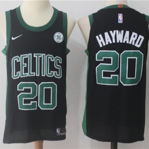 Nike NBA Boston Celtics #20 Hayward Black Jersey