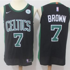 Nike NBA Boston Celtics #7 Brown Black New Jersey