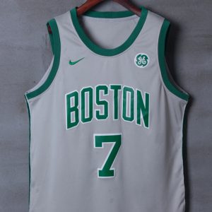 Nike NBA Boston Celtics #7 Brown Grey CIty Jersey