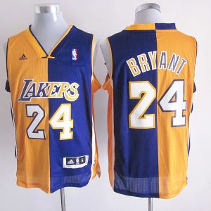 2013 NBA  Adidas Lakers #24  Bryant jersey Yellow&Blue