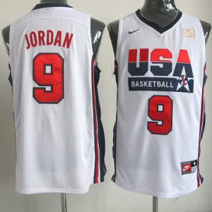 #9 Jordan White NBA Team USA Mesh throwback Jersey