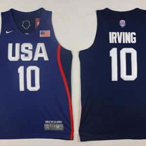 NBA USA #10 Irving Blue Jersey