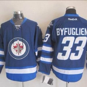 NHL Winnipeg Jets #33 Byfuglien Blue Color Jersey