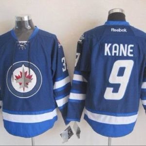 NHL Winnipeg Jets #9 Kane Blue Color Jersey