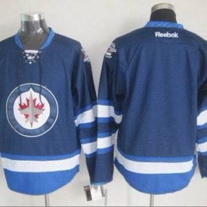 NHL Winnipeg Jets Blank Blue Jersey