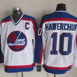 NHL Winnipeg Jets #10 Hawerchuk White Jersey