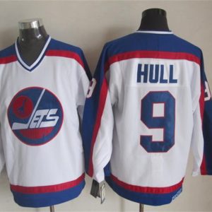 NHL Winnipeg Jets #9 Hull White Jersey