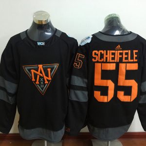 NHL Winnipeg Jets #55 Scheifele Black Jersey