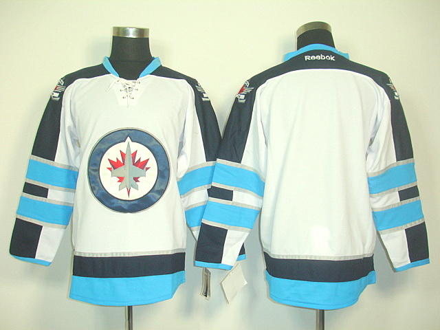 NHL Winnipeg Jets Blank White Jersey