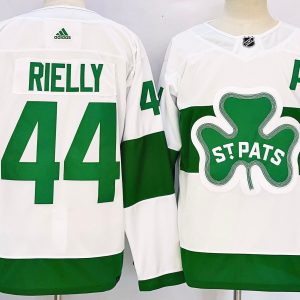 Men's Toronto Maple Leafs #44 Morgan Rielly White Adidas Jersey