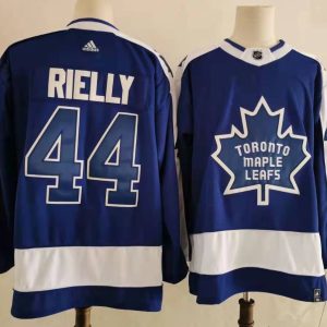 NHL Maple Leafs #44 Morgan Rielly Blue 2020 New Adidas Jersey