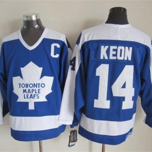 NHL Toronto Maple Leafs #14 Keon Blue Jersey