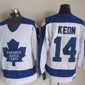 NHL Toronto Maple Leafs #14 Keon White Jersey