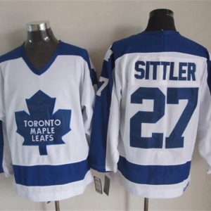 NHL Toronto Maple Leafs #27 Sittler White Jersey