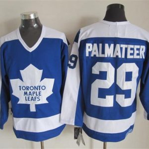 NHL Toronto Maple Leafs #29 Palmateer Blue Jersey