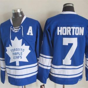NHL Toronto Maple Leafs #7 Horton Blue Jersey with A Patch