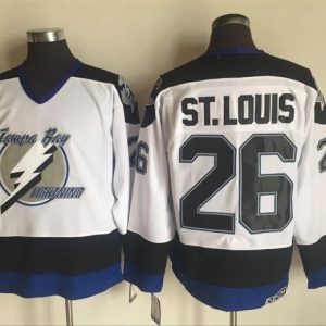 NHL Tampa Bay Lightning #26 St.Louis White Jersey