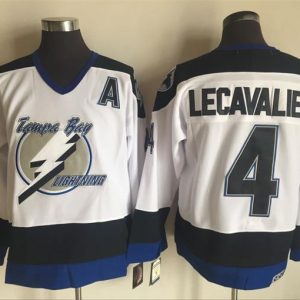 NHL Tampa Bay Lightning #4 Lecavalier White Jersey