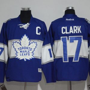 NHL Toronto Maple Leafs #17 Clark Blue Jersey