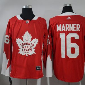 Adidas NHL Toronto Maple Leafs #16 Marner Red Jersey