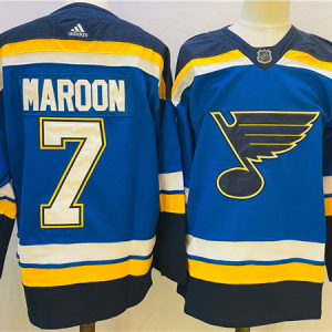 Men's St. Louis Blues #7 Patrick Maroon Blue Winter Classic Stitched Jersey