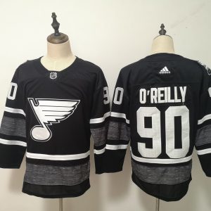 NHL Blues 90 Ryan O'Reilly Black 2019 All-Star Game Adidas Men Jersey