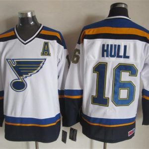 NHL St. Louis Blues #16 Hull Jersey with A Patch