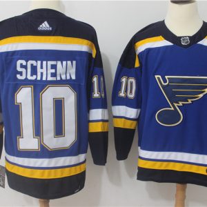 Adidas NHL St.Louis Blues #10 Schenn Blue Jersey