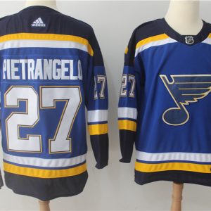 Adidas NHL St.Louis Blues #27 Pietrangelo Blue Jersey