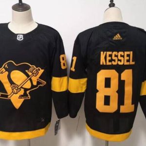 NHL Penguins 81 Phil Kessel 2019 Stadium Series Black Adidas Men Jersey